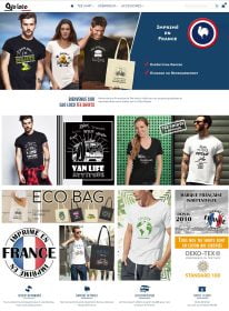 Création de site internet pour vente de vêtements