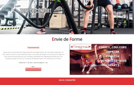 Création de site internet pour club sportif Hauts de France