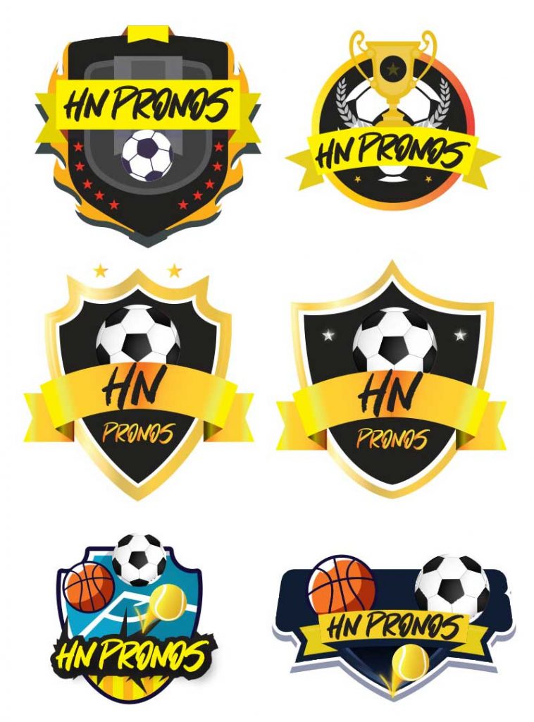 Nos propositions de logo HN Pronos Pronostics sportifs