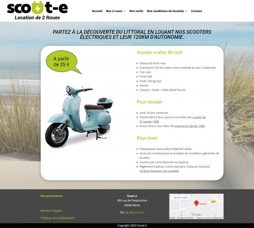 Création de site web à Berck Touquet - Agence web